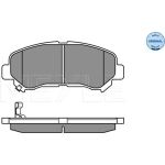 MEYLE Bremsbelagsatz Nissan Qashqai 252463217 MEYLE Bremsbelagsatz Nissan Qashqai 252463217