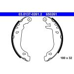 ATE Bremsbacken 03.0137-0261.2 ATE Bremsbacken 03.0137-0261.2