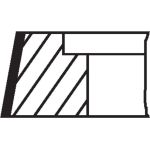 MAHLE Kolbenringsatz 640 RS 00115 0N0 MAHLE Kolbenringsatz 640 RS 00115 0N0