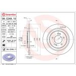 80 482 020 Bremsscheibe HA 08.C248.11
