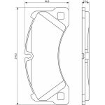 0 986 494 206 Bosch Bremsbelagsatz 0 986 494 206 0 986 494 206 Bosch Bremsbelagsatz 0 986 494 206