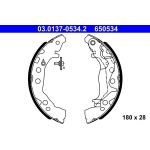 Bremsbackensatz 03.0137-0534.2 Bremsbackensatz 03.0137-0534.2