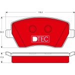 Bremsklötze VA DTEC GDB3332DTE Bremsklötze VA DTEC GDB3332DTE