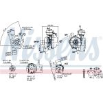 NISSENS Turbolader 93174 NISSENS Turbolader 93174