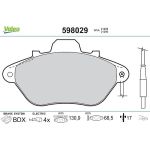 Valeo Bremsbelagsatz 598029