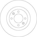 Bremsscheibe Citroen T. C4/Ds4 09 DF6632 Bremsscheibe Citroen T. C4/Ds4 09 DF6632