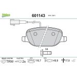 Valeo Bremsbelagsatz 601143