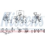 NISSENS Turbolader 93495 NISSENS Turbolader 93495