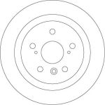 TRW Bremsscheibe Toyota Camry DF4500 TRW Bremsscheibe Toyota Camry DF4500