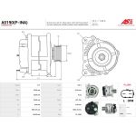 A0190(P-INA) AS-PL Lichtmaschine (Generator) A0190(P-INA)