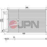 JPN Kondensator, Klimaanlage 60C9129-JPN JPN Kondensator, Klimaanlage 60C9129-JPN