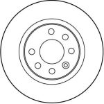TRW Bremsscheibe DF2748 TRW Bremsscheibe DF2748