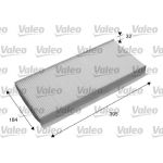 VALEO Innenraumfilter 715506 VALEO Innenraumfilter 715506
