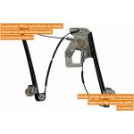 VAICO V20-0651 Fensterheber vorne links, elektrisch, ohne Motor VAICO V20-0651 Fensterheber vorne links, elektrisch, ohne Motor
