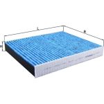 LAO 809 MAHLE Innenraumfilter 809, Aktivkohlefilter, antiallergisch, antibakteriell – u. a. für VW Polo V (6R1, 6C1), VW V Kasten/Schrägheck (6R1, 6C1), VW V Stufenheck (602, 604, 612, 614) – OE Nummer 6R0819653 - l LAO 809 MAHLE Innenraumfilter 809, Aktivkohlefilter, antiallergisch, antibakteriell – u. a. für VW Polo V (6R1, 6C1), VW V Kasten/Schrägheck (6R1, 6C1), VW V Stufenheck (602, 604, 612, 614) – OE Nummer 6R0819653 - l