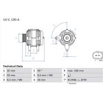 Lichtmaschine 0 986 041 870 Lichtmaschine 0 986 041 870