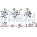 NISSENS Turbolader 93537 NISSENS Turbolader 93537