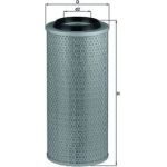MAHLE Luftfilter LX 2635 MAHLE Luftfilter LX 2635