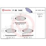 BREMBO Bremsklötze Xtra VA P 85 144X BREMBO Bremsklötze Xtra VA P 85 144X
