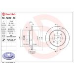 86 482 025 Bremsscheibe HA 08.B602.10 86 482 025 Bremsscheibe HA 08.B602.10