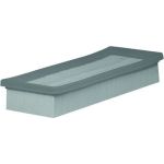 LX 1601 MAHLE Luftfilter LX 1601, Filtereinsatz, 280 x 122 x 49,8 mm – u. a. für Fiat Panda Kasten/Schrägheck (169_), / Classic (169_), Punto (188_) – OE Nummer 55183269 - l