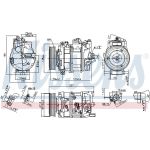 Nissens Klimakompressor PKW 890337 Nissens Klimakompressor PKW 890337