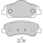 Valeo Bremsbelagsatz 601371 Valeo Bremsbelagsatz 601371