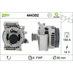 Valeo Lichtmaschine 444302 Valeo Lichtmaschine 444302