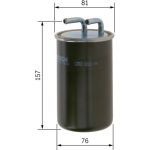 Bosch Kraftstofffilter F 026 402 086 Bosch Kraftstofffilter F 026 402 086