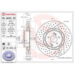 Bremsscheibe VA 09.A945.33 Bremsscheibe VA 09.A945.33