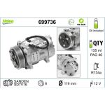 Valeo Kompressor 699736 Valeo Kompressor 699736