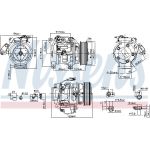 Nissens Klimakompressor PKW 89433 Nissens Klimakompressor PKW 89433