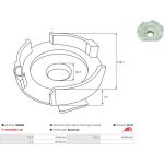 Hohlrad, Planetengetriebe (Anlasser) SG0006