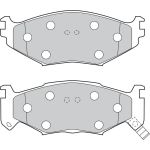 Valeo Bremsbelagsatz 598600 Valeo Bremsbelagsatz 598600