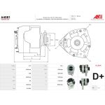 A4081 AS-PL Lichtmaschine (Generator) A4081
