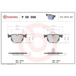 BREMBO Bremsklötze HA P 06 056