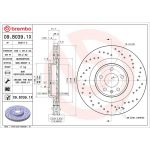 Bremsscheibe VA Xtra 09.B039.1X Bremsscheibe VA Xtra 09.B039.1X