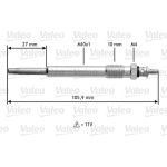 Valeo Glühkerze 345103 Valeo Glühkerze 345103