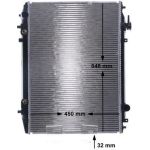 Kühler, Motorkühlung CR 1692 000S Kühler, Motorkühlung CR 1692 000S