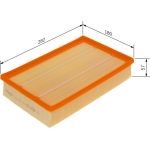 Luftfilter F 026 400 033 Luftfilter F 026 400 033