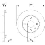 Bremsscheibe 0 986 479 C01 Bremsscheibe 0 986 479 C01