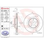 Bremsscheibe VA 09.E235.11 Bremsscheibe VA 09.E235.11