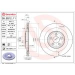 52 482 014 Bremsscheibe HA 09.B312.11 52 482 014 Bremsscheibe HA 09.B312.11