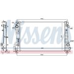 Wasserkühler PKW 606455 Wasserkühler PKW 606455
