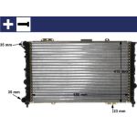 MAHLE Kühler, Motorkühlung CR 1410 000S MAHLE Kühler, Motorkühlung CR 1410 000S