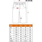 Kurze Denim-Arbeitsshorts, Schwarz, Größe Xxl 81-273-XXL Kurze Denim-Arbeitsshorts, Schwarz, Größe Xxl 81-273-XXL