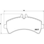 BREMBO Bremsklötze HA P 50 060 BREMBO Bremsklötze HA P 50 060