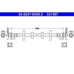 ATE Bremsschlauch 24.5237-0345.3 ATE Bremsschlauch 24.5237-0345.3