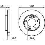 Bremsscheibe VA 0 986 479 230 Bremsscheibe VA 0 986 479 230