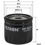 OP 537/2 Filtron Ölfilter OP 537/2 OP 537/2 Filtron Ölfilter OP 537/2